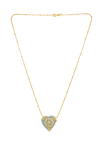 Eternal Bloom Heart Pendant