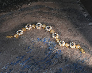 925 Silver Pearl Bracelet Online For Women 