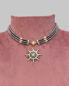 Buy Nova Pearl Choker Necklace For Women Online In India| Ruuh Studios