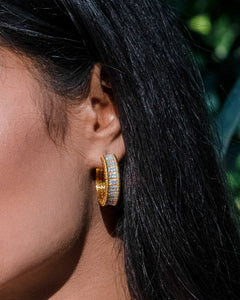 Statement Stepped Hoops